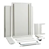 Шкаф напольный Schneider Electric Prisma Pack 250, 600x1680x205мм, IP40, сталь, 08073