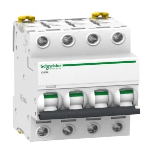 Автоматический выключатель Schneider Electric Acti9 4P 4А (D) 50кА (ШНАЙДЕР) Автоматический выключатель Schneider Electric Acti9 4P 4А (D) 50кА (ШНАЙДЕР)