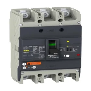Силовой автомат Schneider Electric Easypact EZC 250, TM-D c диф защитой, 25кА, 3P, 225А (ШНАЙДЕР) Силовой автомат Schneider Electric Easypact EZC 250, TM-D c диф защитой, 25кА, 3P, 225А (ШНАЙДЕР)