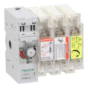 Рубильник с предохранителем Schneider Electric TeSys GS 100А 3P, 22X58 (ШНАЙДЕР) Рубильник с предохранителем Schneider Electric TeSys GS 100А 3P, 22X58 (ШНАЙДЕР)