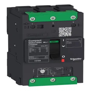 Силовой автомат Schneider Electric Compact NSXm, 16кА, 3P, 160А (ШНАЙДЕР) Силовой автомат Schneider Electric Compact NSXm, 16кА, 3P, 160А (ШНАЙДЕР)